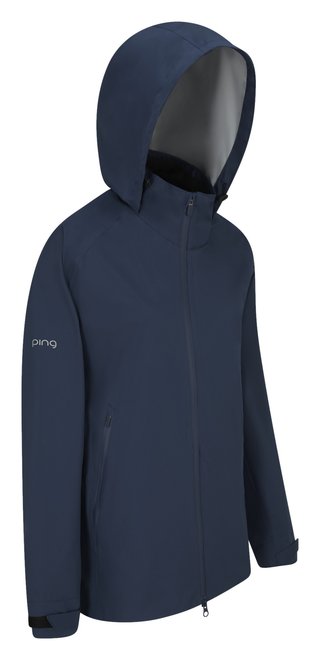 PING AquaDrive giacca impermeabile da donna, oxford blue