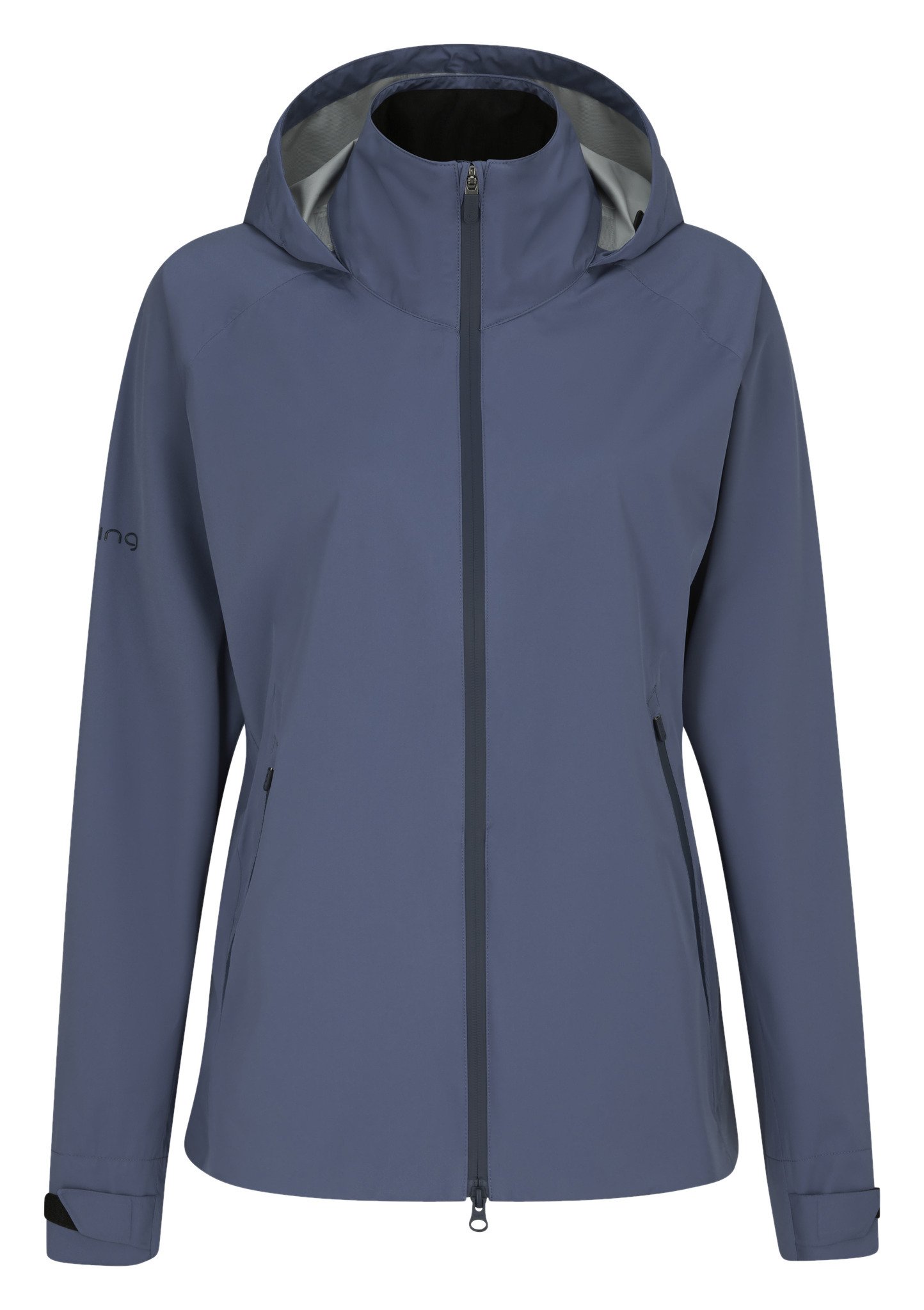 PING AquaDrive giacca impermeabile da donna, blu indigo