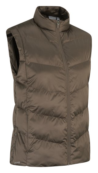 PING Annalise gilet da donna, caffè