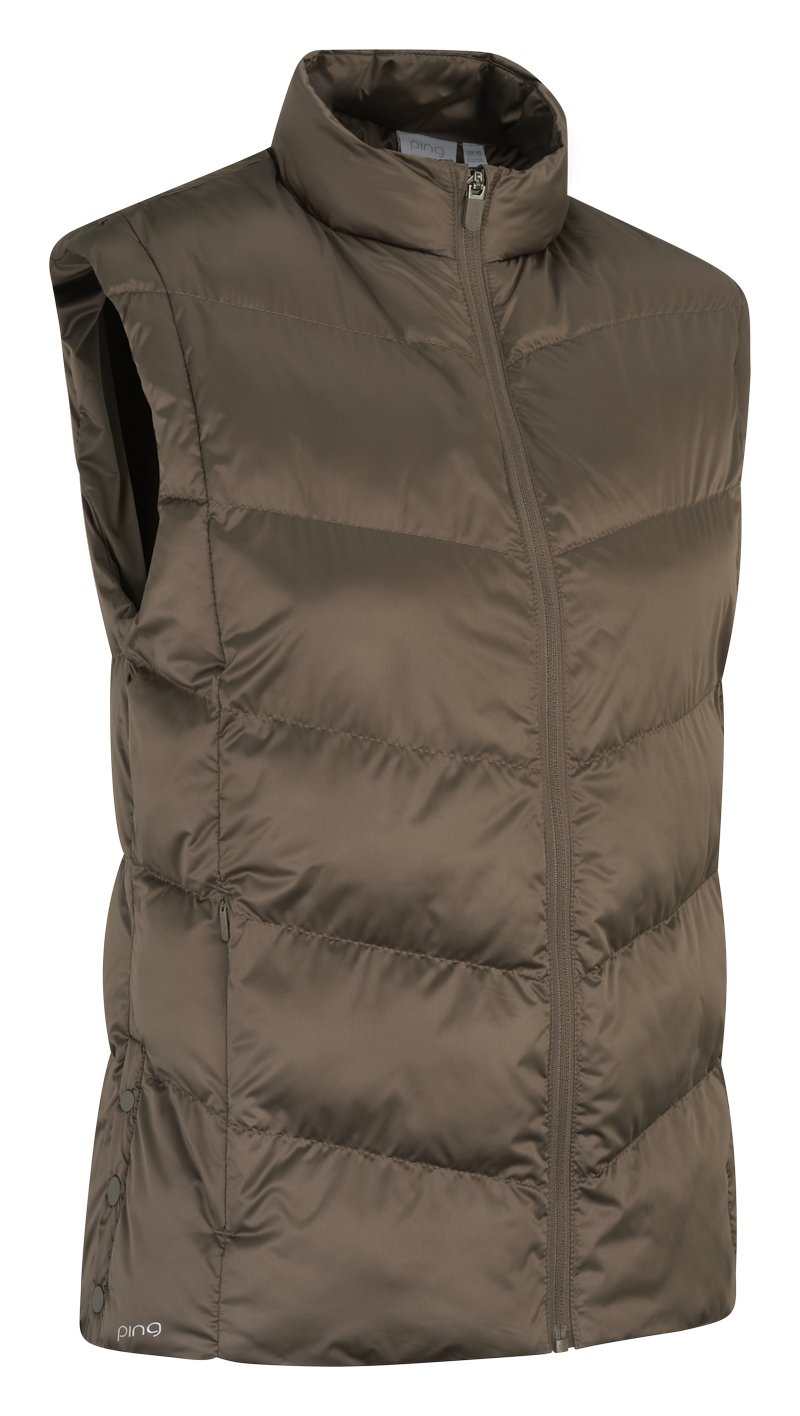 PING Annalise gilet da donna, caffè