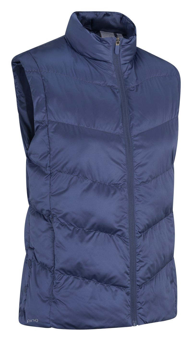 PING Annalise gilet da donna, blu indigo