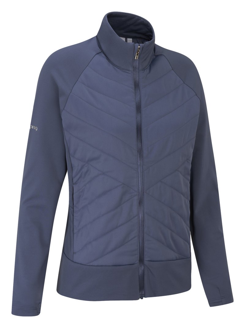 PING Ursula felpa donna, blu indigo
