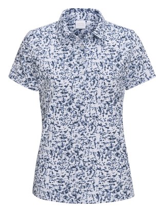 PING Mave polo da donna, white multi