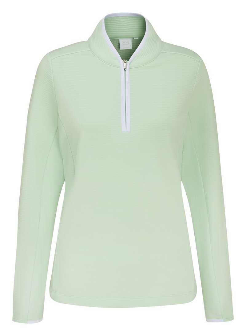 PING Abigale Performance Fleece felpa donna, jade