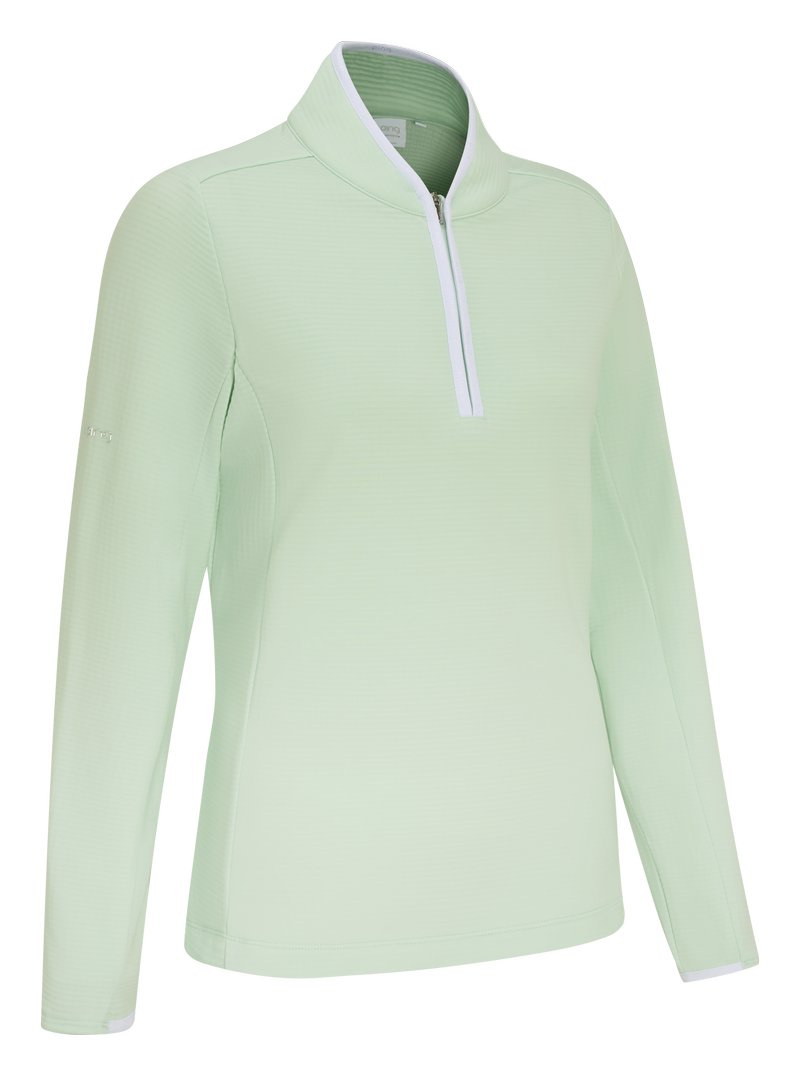PING Abigale Performance Fleece felpa donna, jade