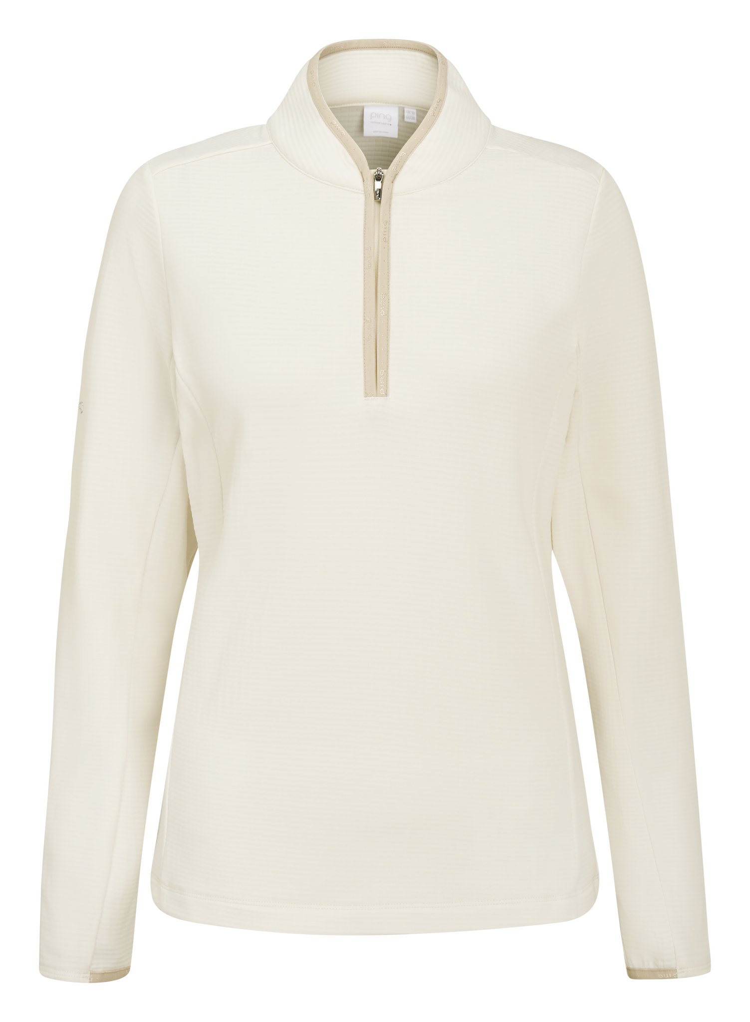 PING Abigale Performance Fleece felpa donna, egret