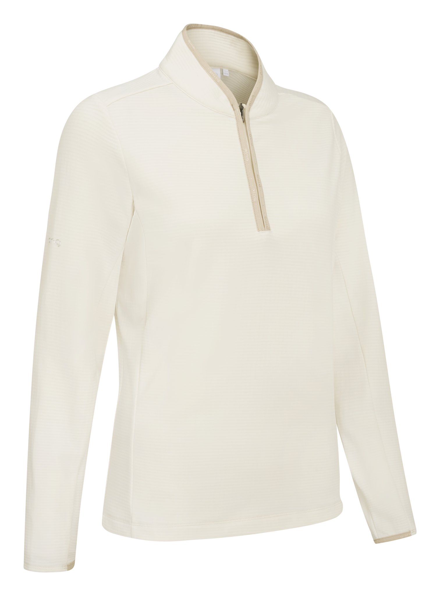 PING Abigale Performance Fleece felpa donna, egret
