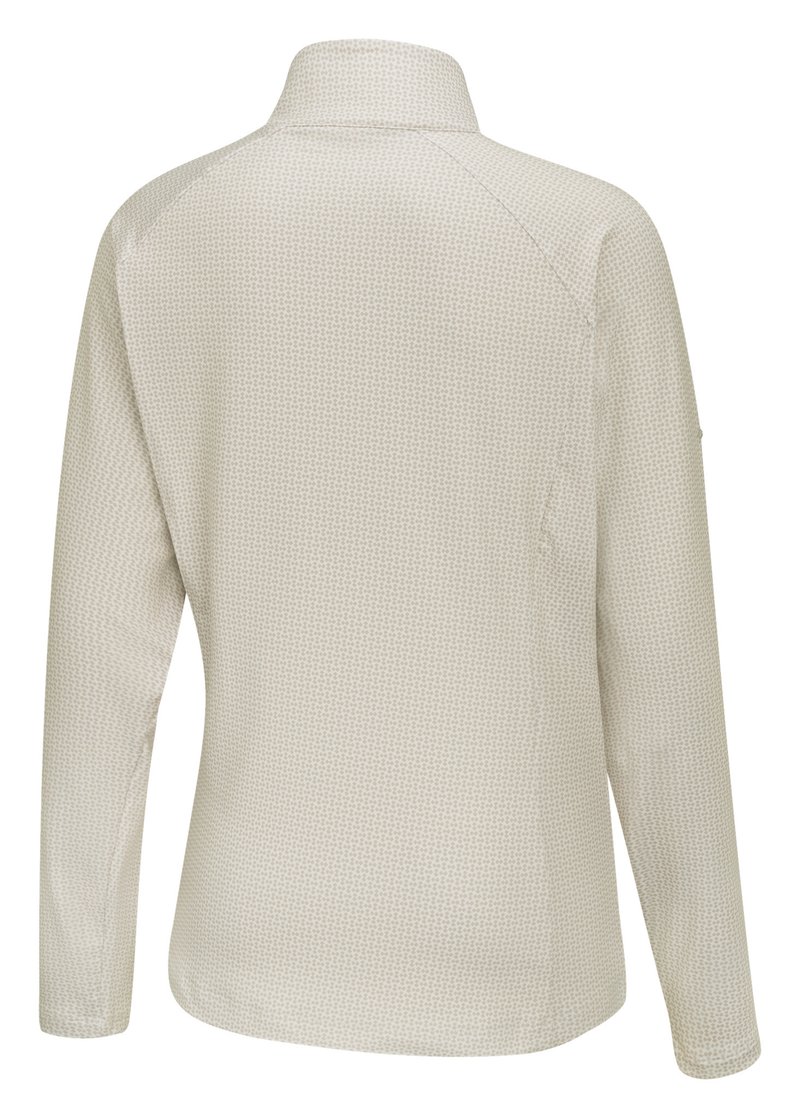 PING Jasmine Printed manica lunga da donna top, egret/tawny