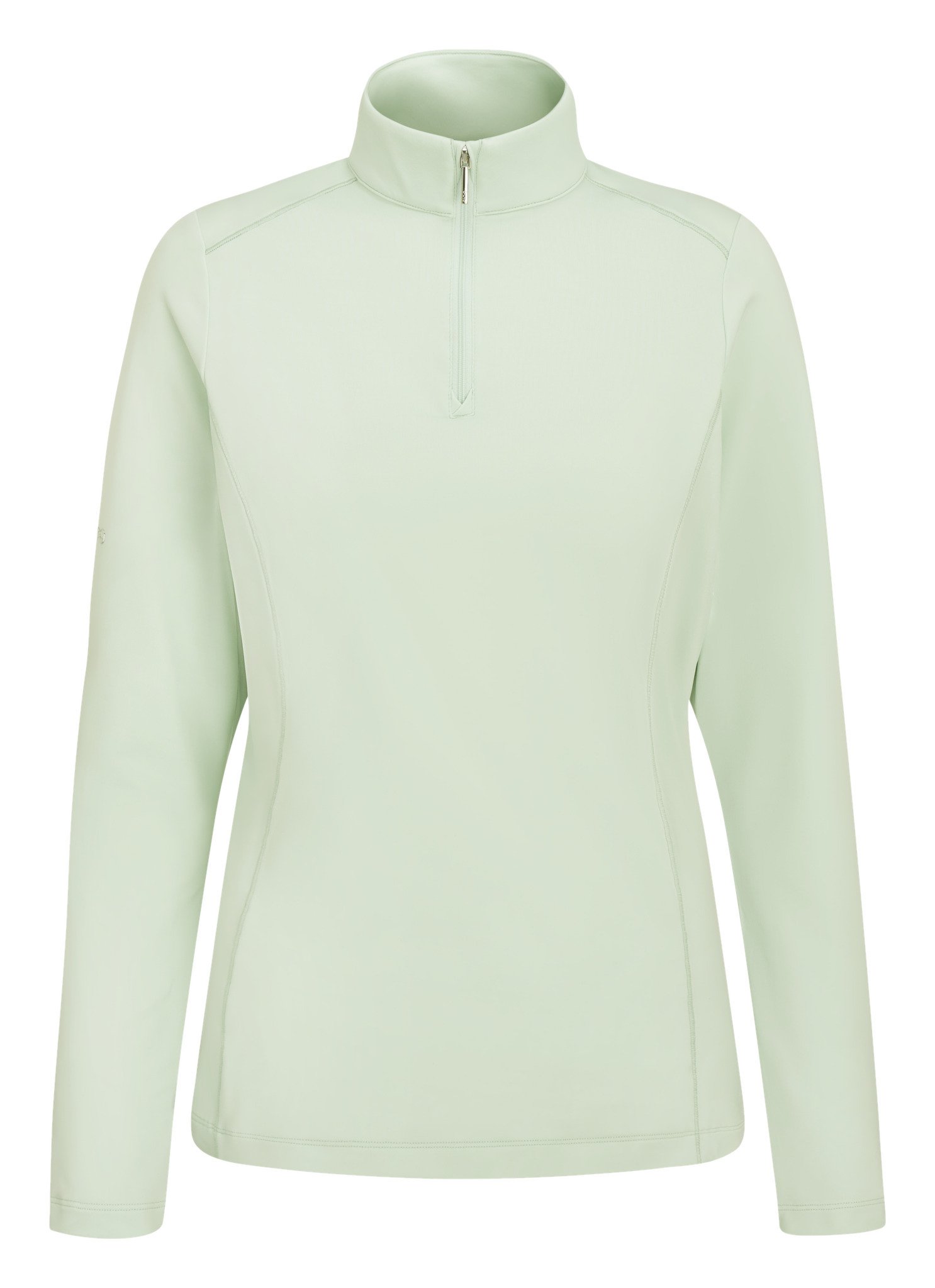 PING Aveline Half Zip da donna maglia a maniche lunghe, jade