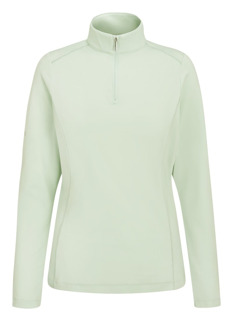 PING Aveline Half Zip da donna maglia a maniche lunghe, jade