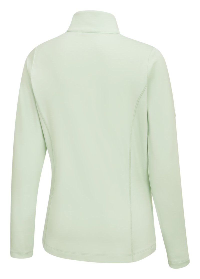 PING Aveline Half Zip da donna maglia a maniche lunghe, jade