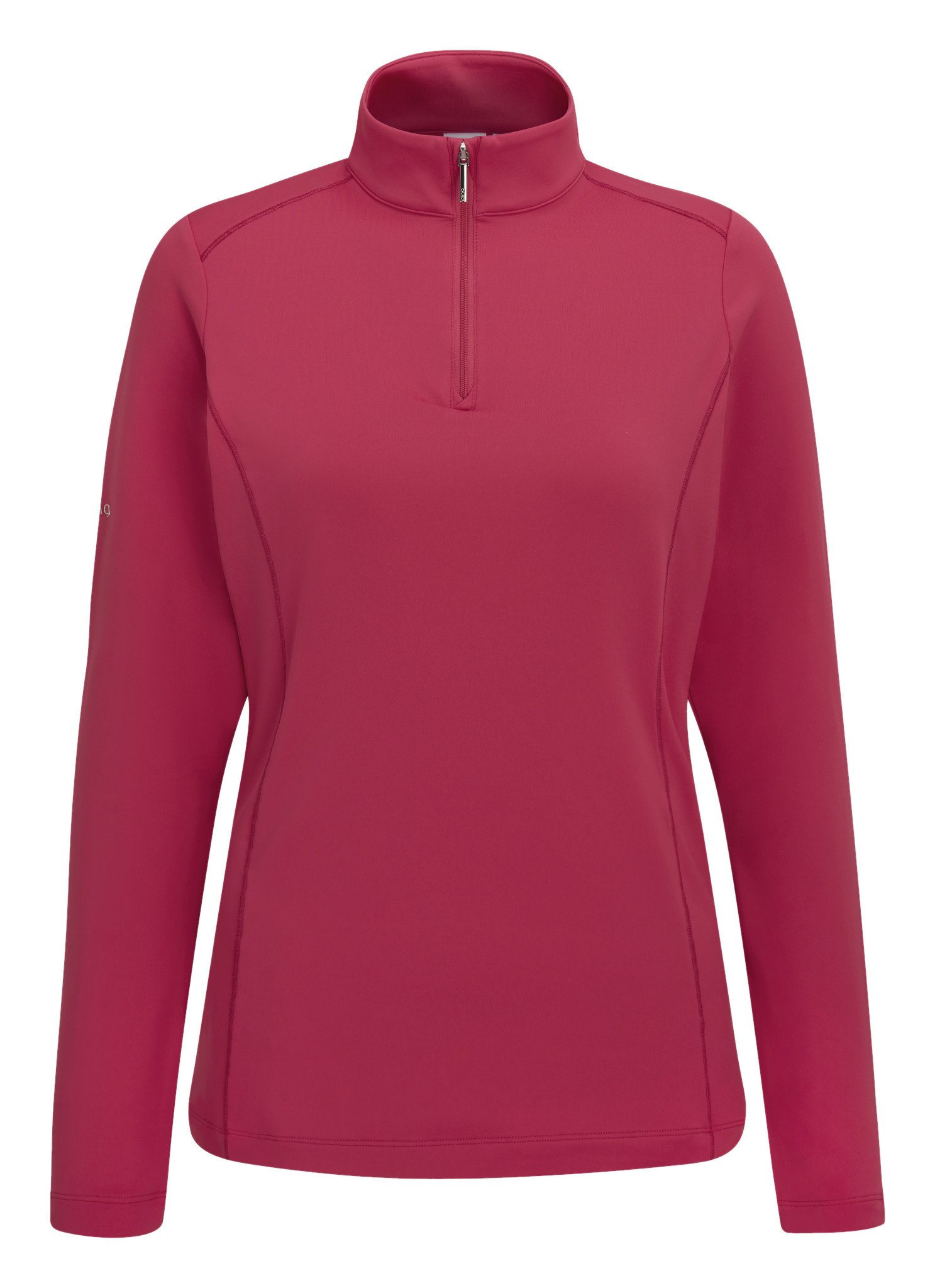 PING Aveline Half Zip da donna maglia a maniche lunghe, freesia