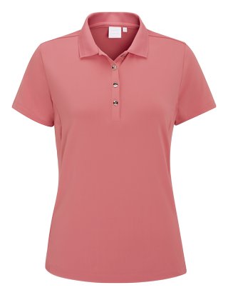 PING Sedona polo da donna, coral blush