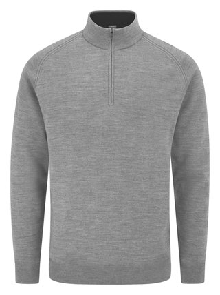 PING Hugh felpa uomo midlayer, french grey marl