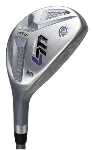 U.S. Kids Golf UL7-54 (137cm) W15 set golf junior, grafite, 5 mazze + stand bag, navy