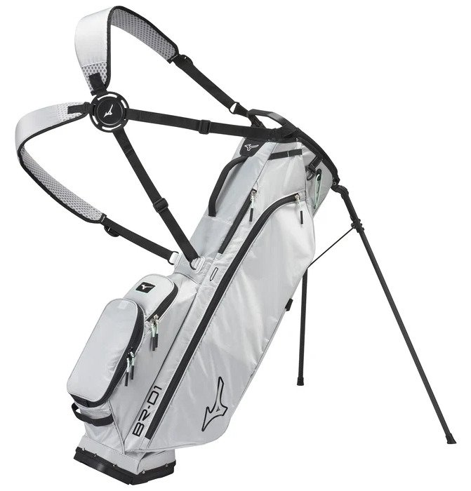 Mizuno BR-D1 stand bag, grigio chiaro