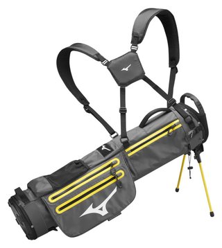 Mizuno BR-D2 stand bag, grigio/giallo