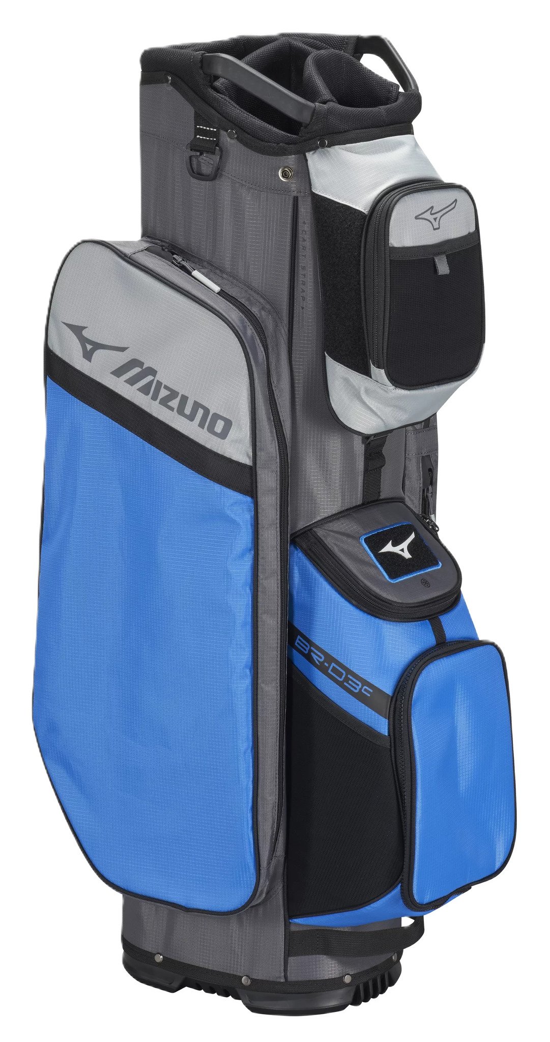 Mizuno BR-D3 cart bag, blu brillante/grigio