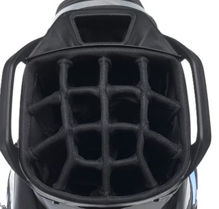Mizuno 26 BR-D4 cart bag, blu brillante/grigio