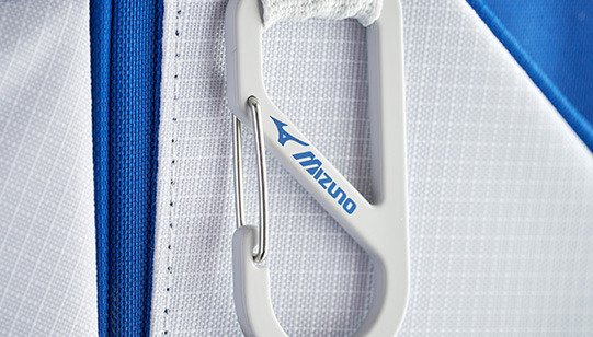 Mizuno 26 BR-D4 cart bag, blu brillante/grigio
