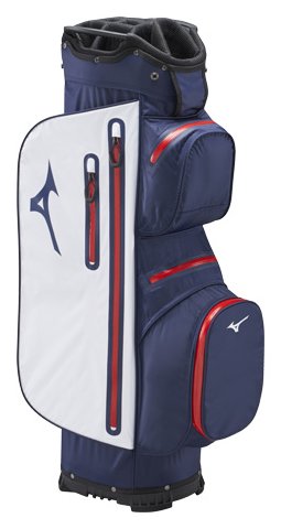 Mizuno BR-DRI cart bag, navy/rosso