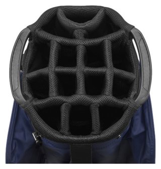 Mizuno BR-DRI cart bag, navy/rosso