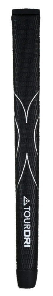 Masters Golf TourDri grip per putter, nero/argento