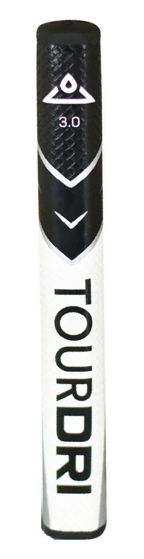 TourDri Flat Putter Grip 3.0 putter grip, nero