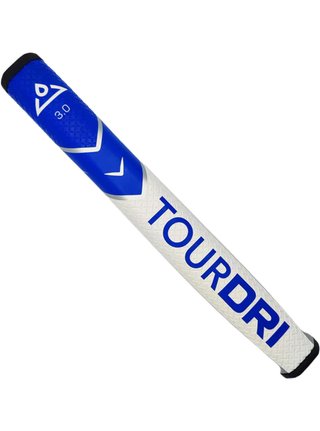Masters Golf TourDri Flat Putter grip, blu/large flat