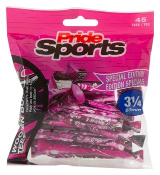 Pride Sports Special Edition Paint Splatter tee, 83 mm (3 1/4"), rosa/nero (45 pz)
