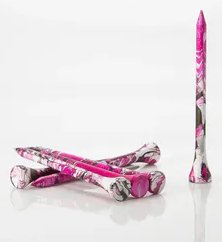 Pride Sports Special Edition Paint Splatter tee, 83 mm (3 1/4"), rosa/nero (45 pz)