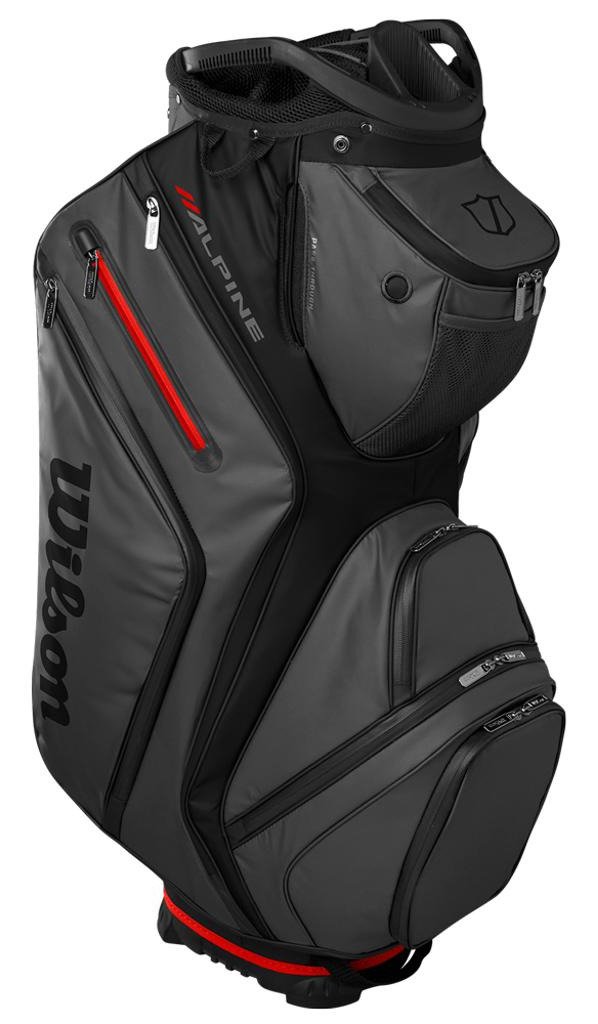 Wilson Alpine cart bag, nero/grigio