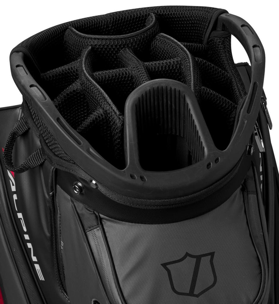 Wilson Alpine cart bag, nero/grigio
