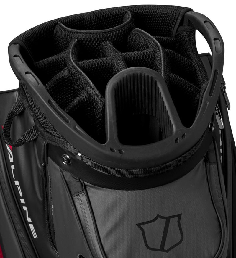 Wilson Alpine cart bag, nero/grigio