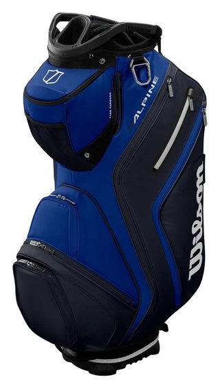 Wilson Alpine cart bag, navy/blue