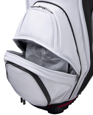 Wilson Alpine cart bag, bianco/nero