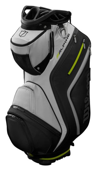 Wilson Alpine cart bag, grigio chiaro/nero