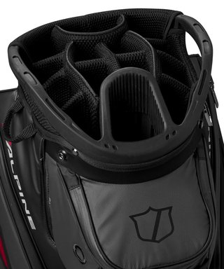 Wilson Alpine cart bag, grigio chiaro/nero