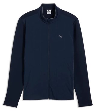 Puma Cloudspun Fleece Hybrid giacca da uomo, deep navy