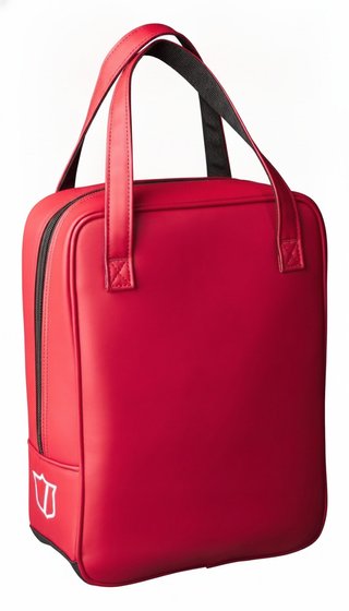 Wilson Practice bag 30" bag, rosso/bianco