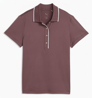 Puma Cloudspun Bridges polo donna, rich cocoa