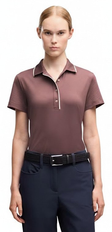 Puma Cloudspun Bridges polo donna, rich cocoa