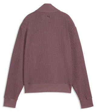 Puma Boulder 1/2 Zip felpa da donna, rich cocoa