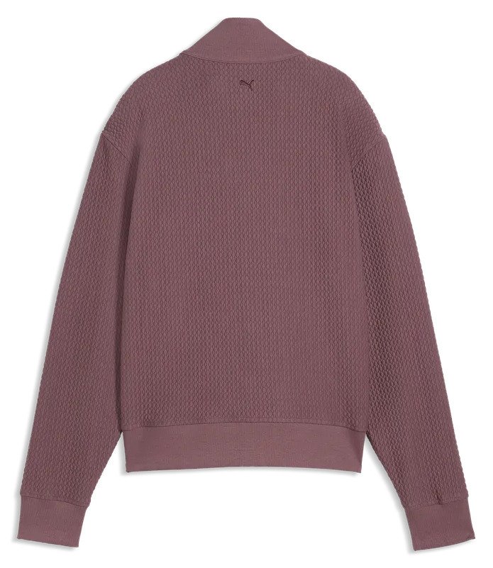 Puma Boulder 1/2 Zip felpa da donna, rich cocoa
