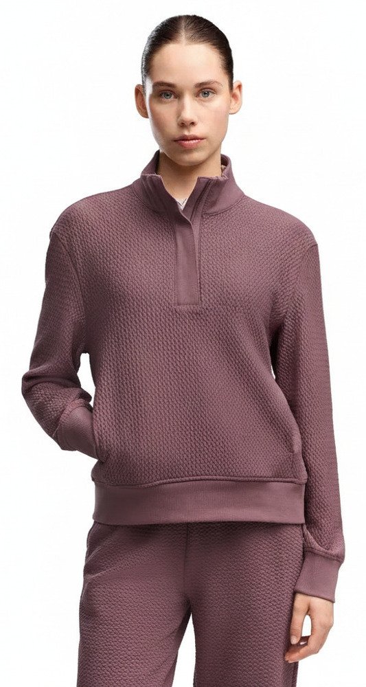 Puma Boulder 1/2 Zip felpa da donna, rich cocoa