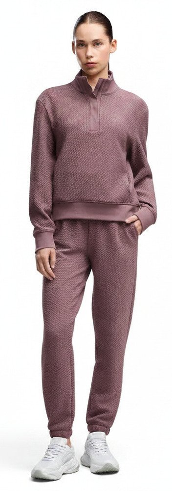 Puma Boulder 1/2 Zip felpa da donna, rich cocoa