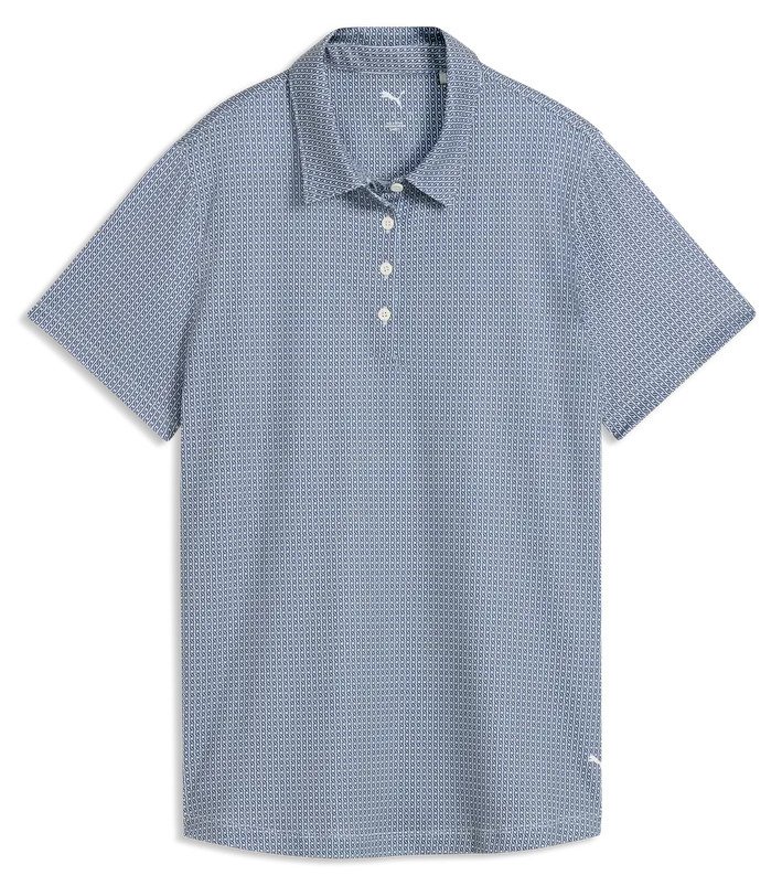Puma Broken Links polo donna, deep navy