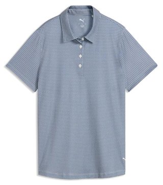 Puma Broken Links polo donna, deep navy