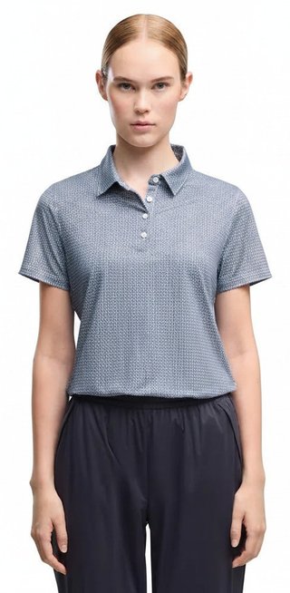 Puma Broken Links polo donna, deep navy
