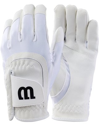Wilson Junior guanto da golf junior, bianco